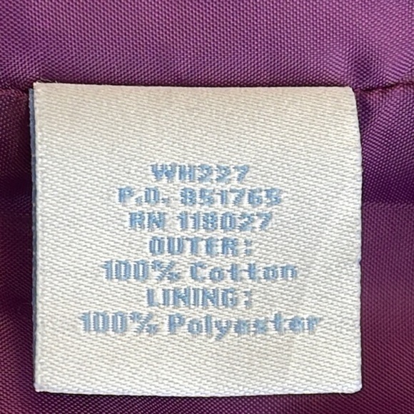 Boden Slit Neck Printed Corduroy Sheath Dress in Purple & Gray Size 6 Regular - Picture 7 of 8